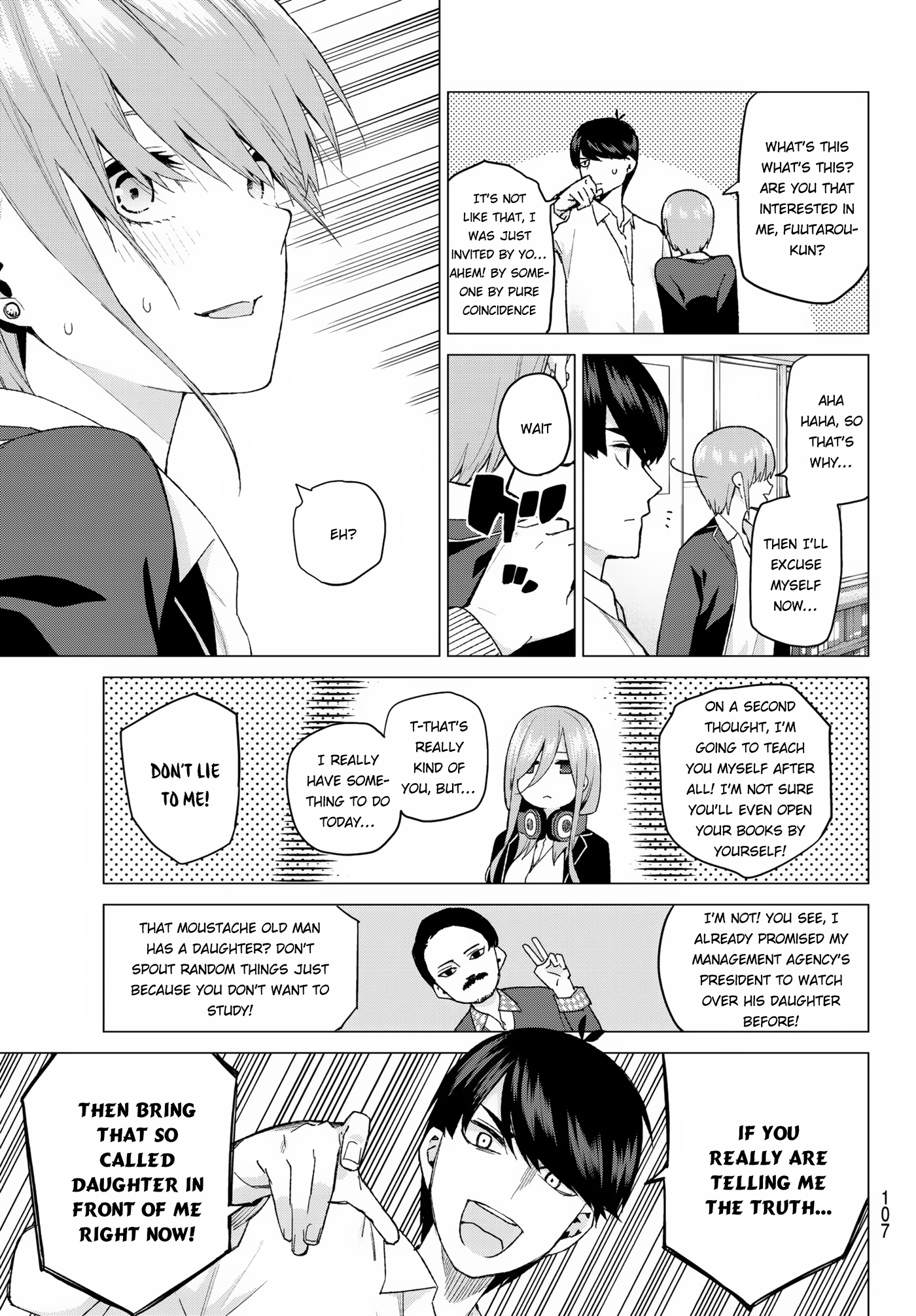5toubun no Hanayome Chapter 38 - Page 6