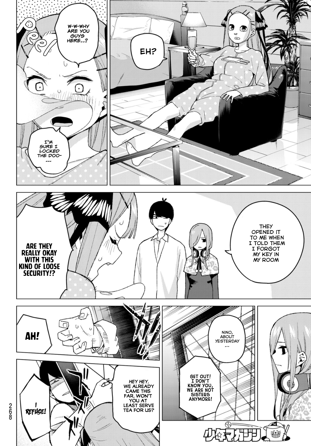 5toubun no Hanayome Chapter 40 - Page 11