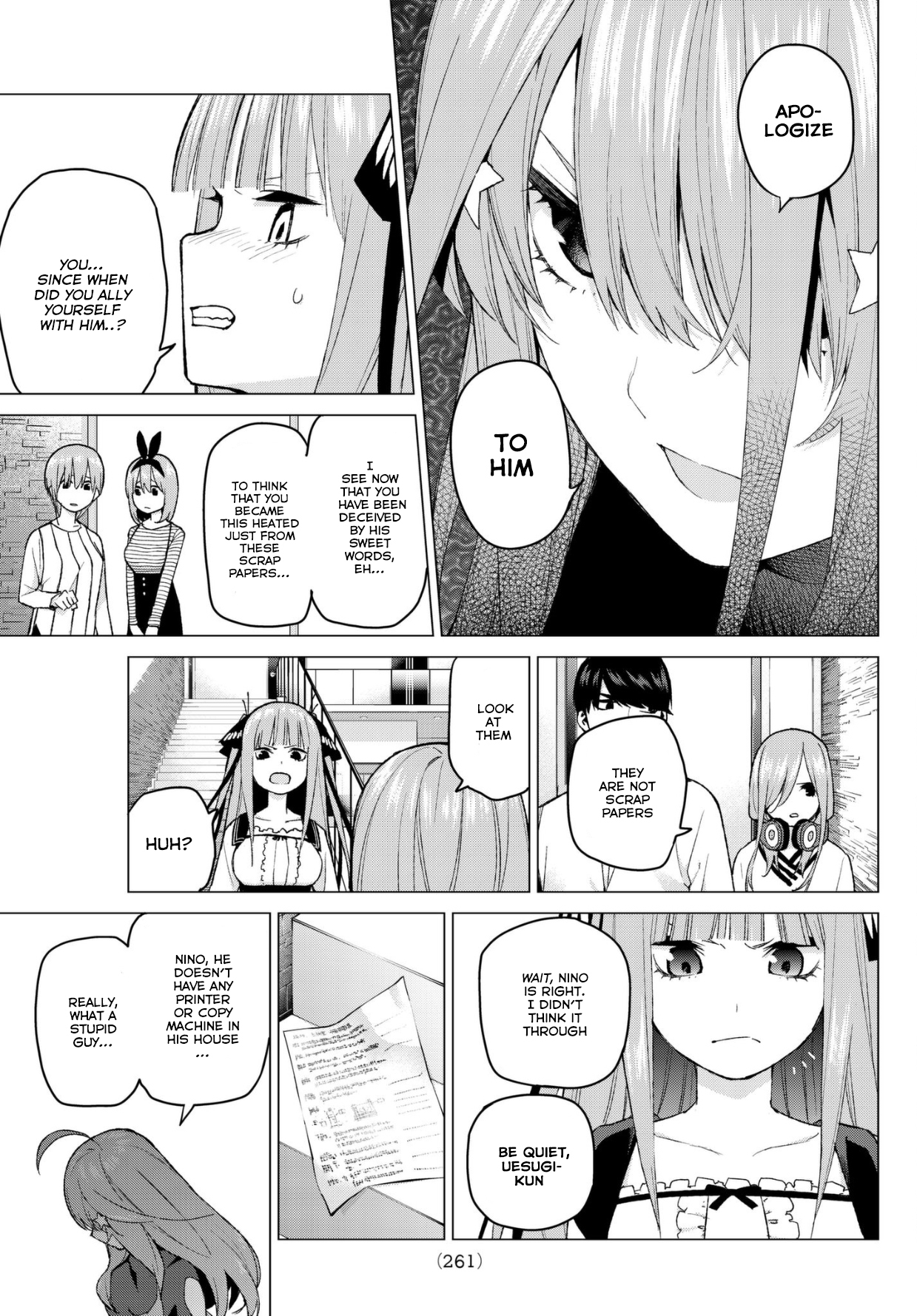 5toubun no Hanayome Chapter 40 - Page 4