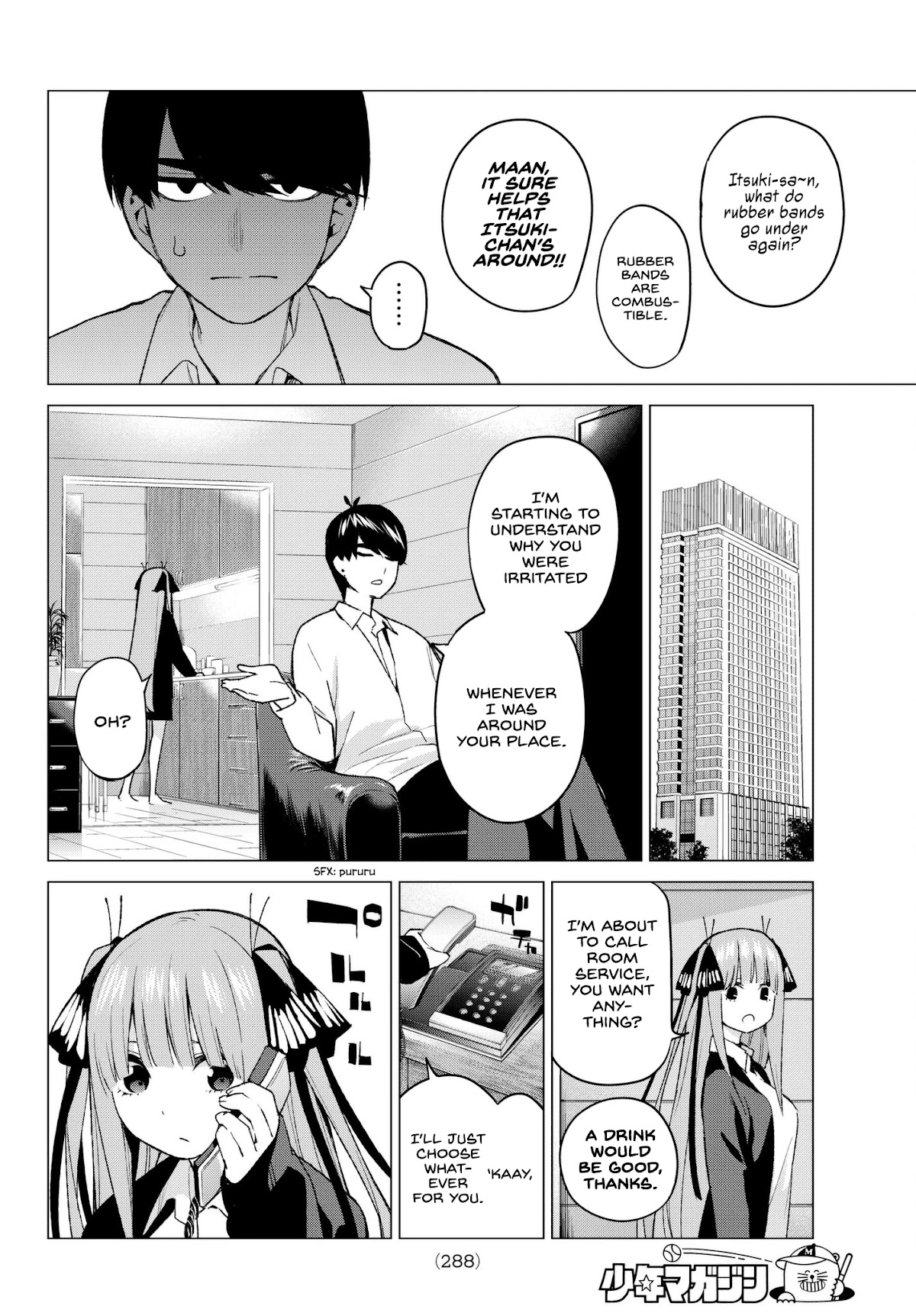 5toubun no Hanayome Chapter 43 - Page 13