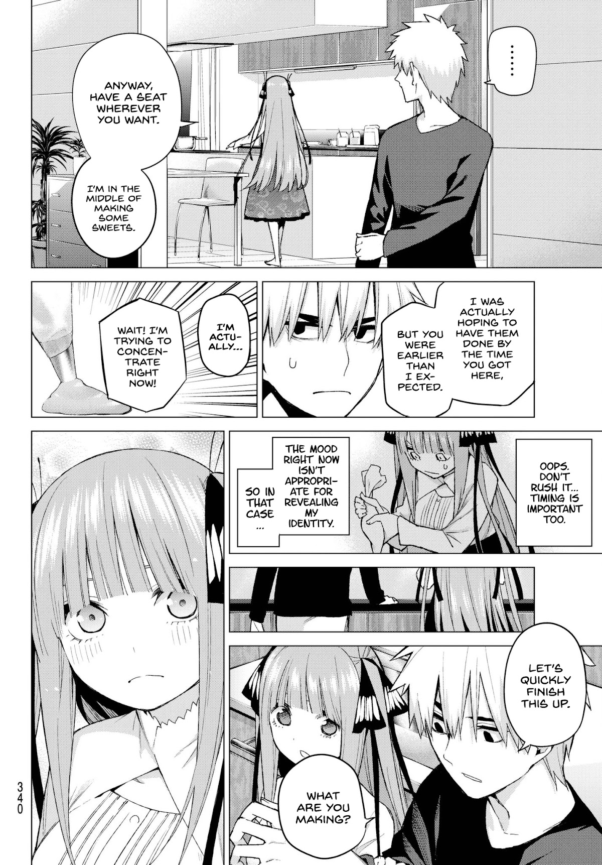 5toubun no Hanayome Chapter 44 - Page 4