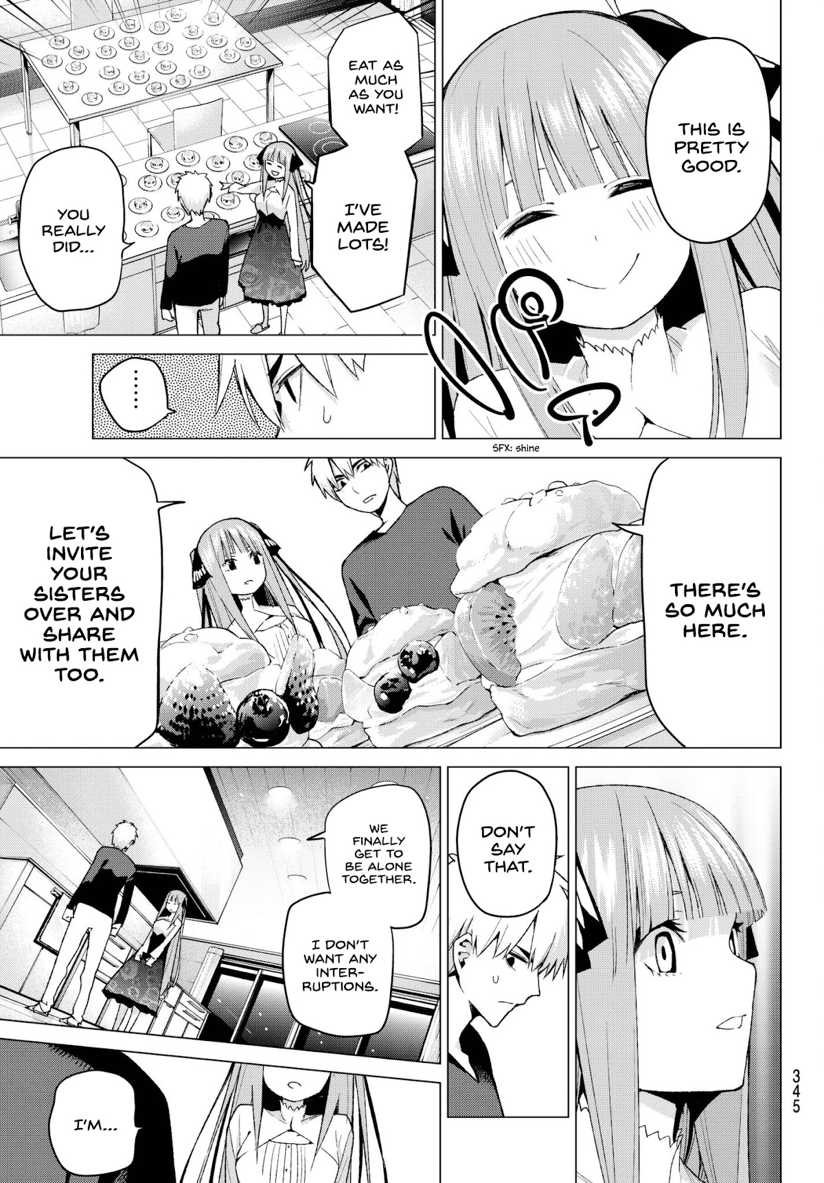 5toubun no Hanayome Chapter 44 - Page 9
