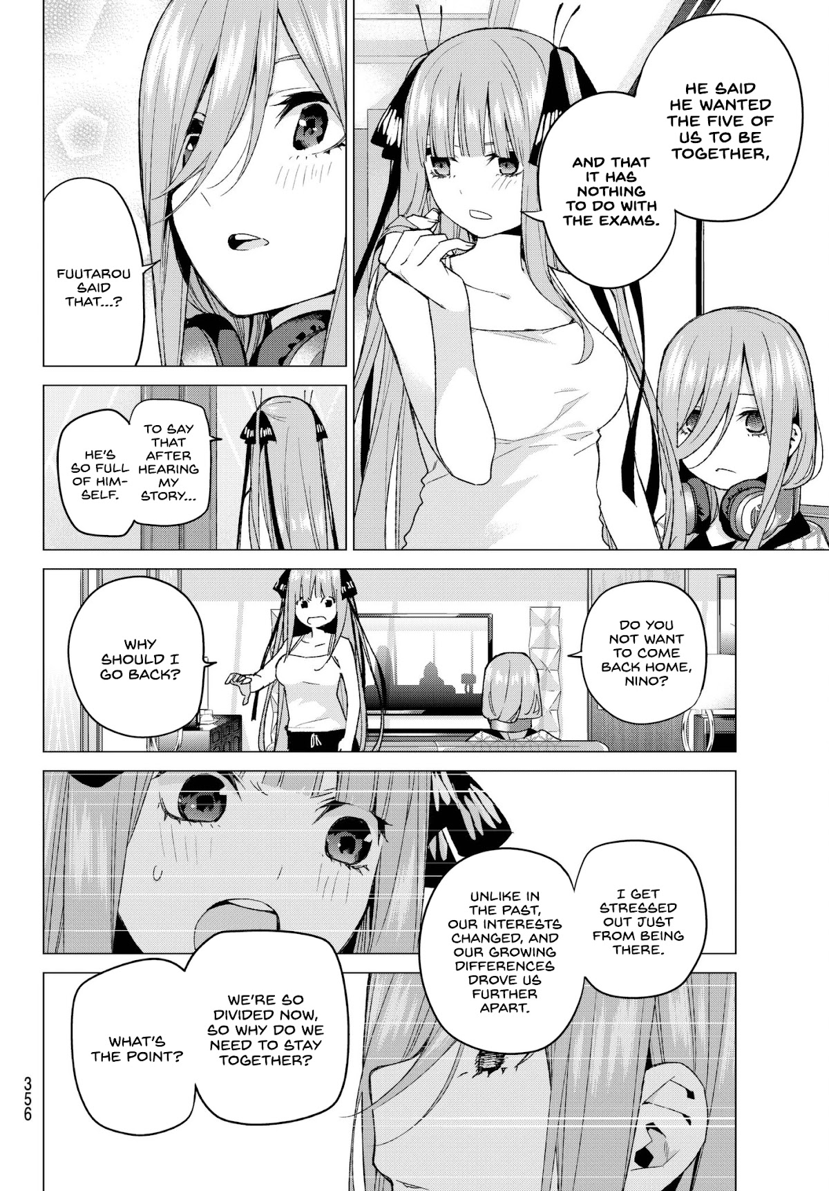 5toubun no Hanayome Chapter 46 - Page 8