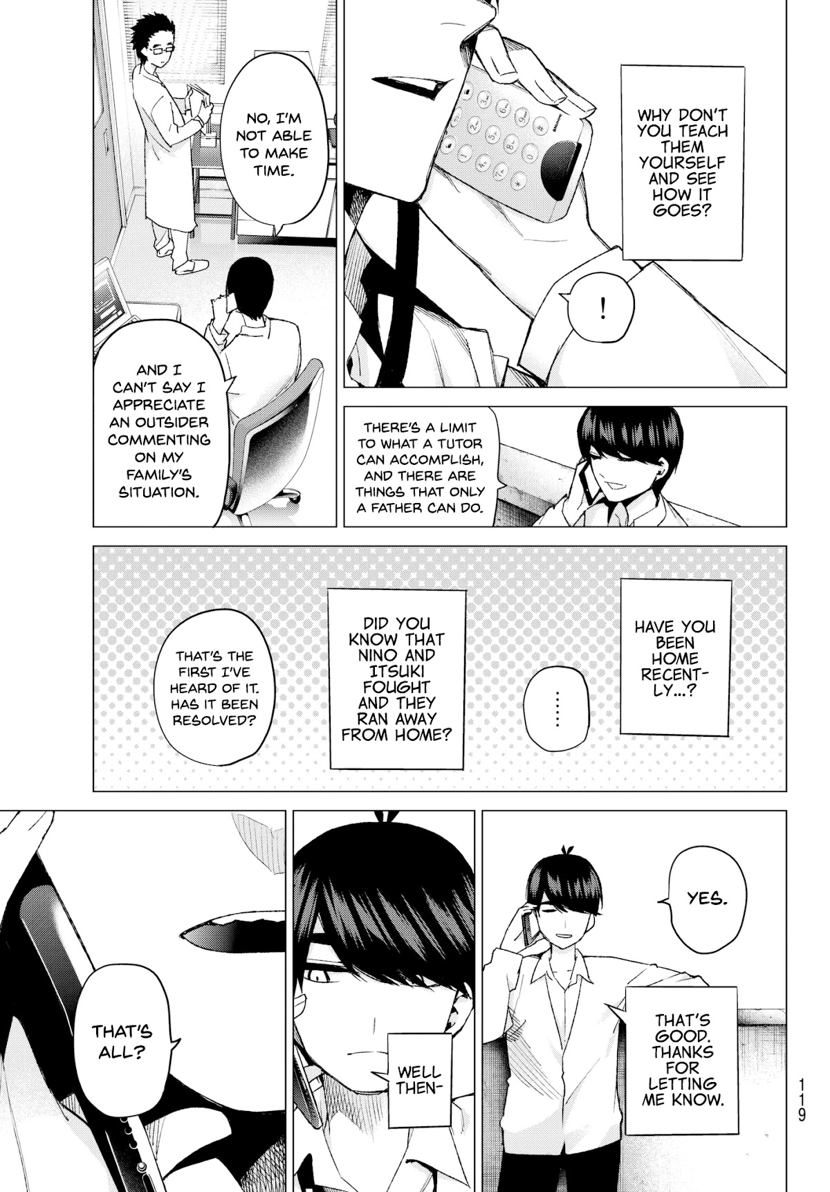 5toubun no Hanayome Chapter 48 - Page 16