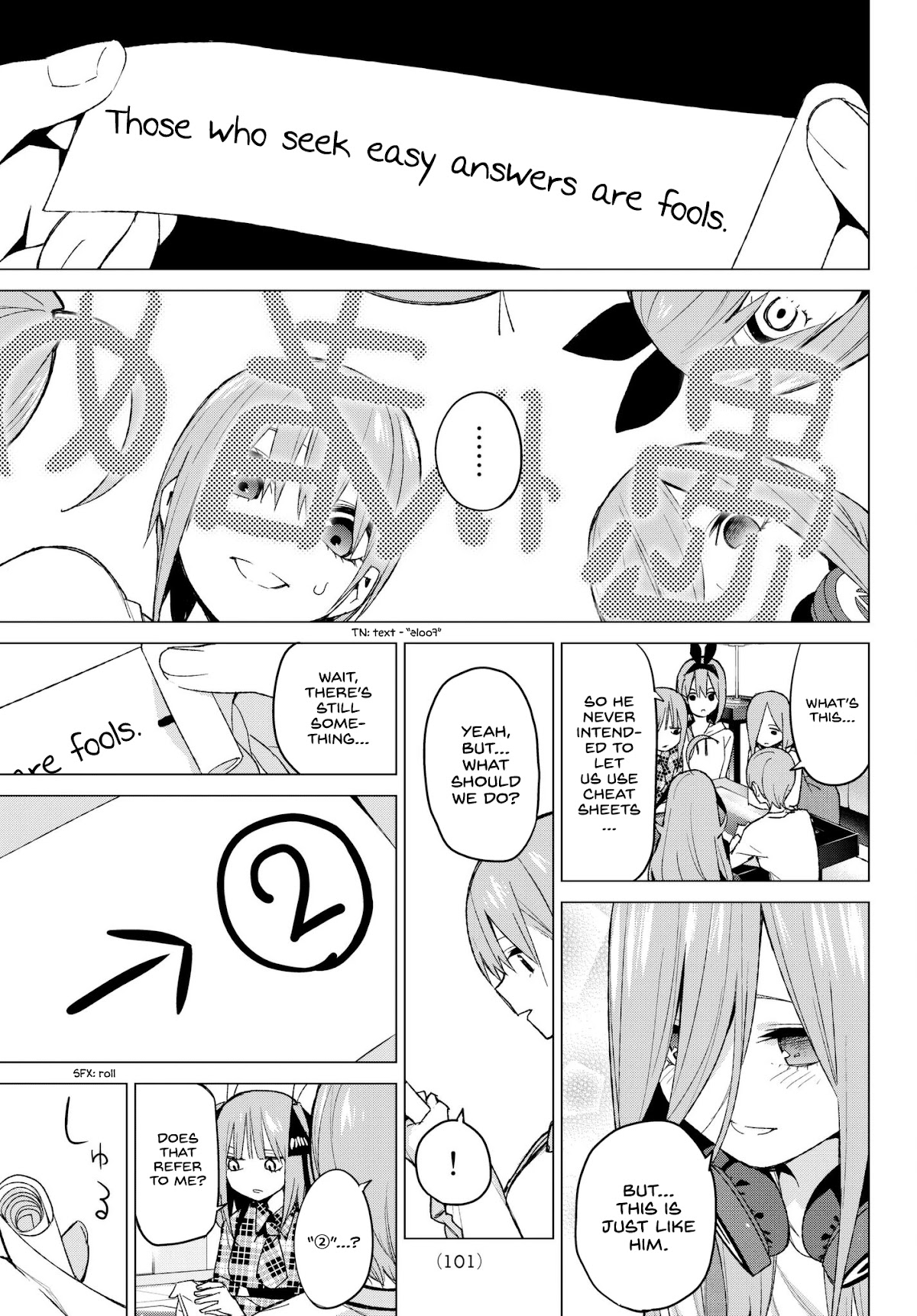 5toubun no Hanayome Chapter 49 - Page 16
