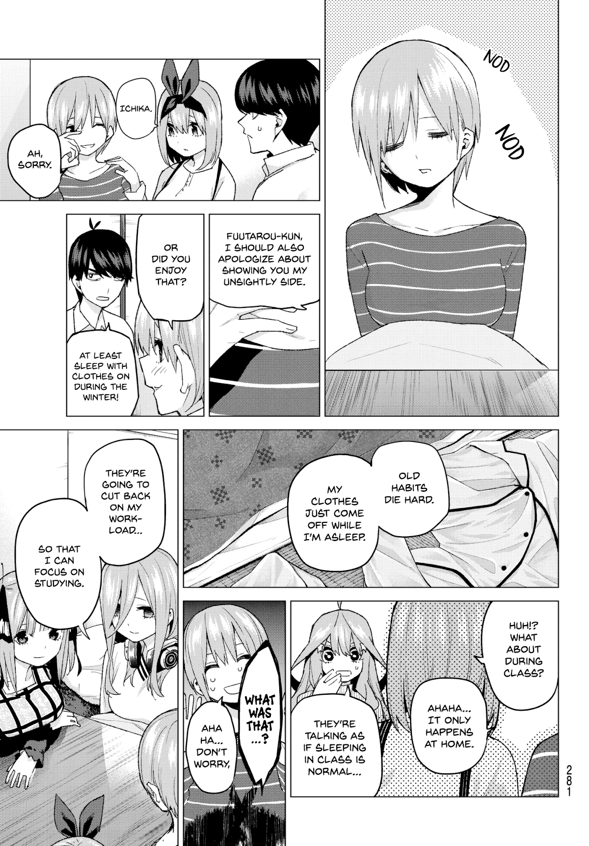 5toubun no Hanayome Chapter 52 - Page 5