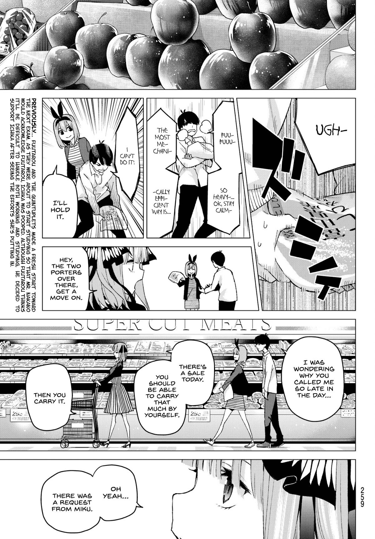 5toubun no Hanayome Chapter 54 - Page 3