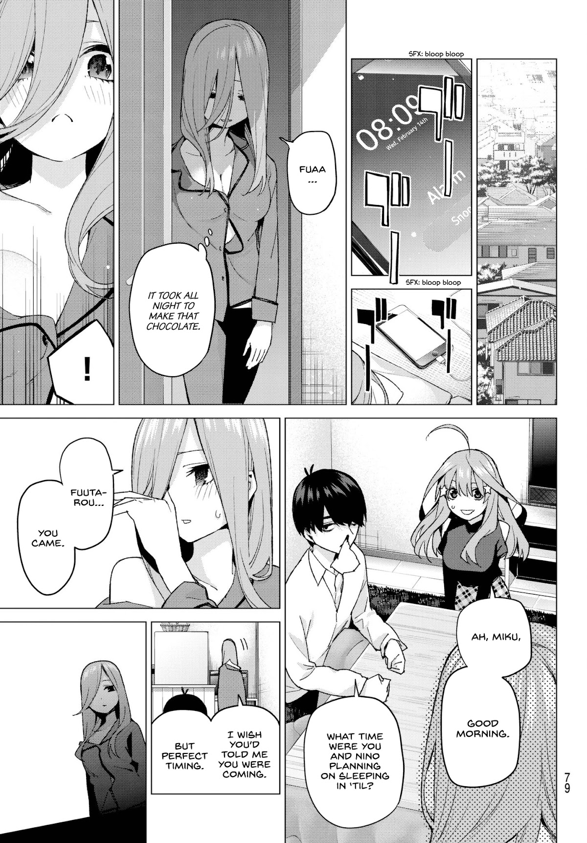 5toubun no Hanayome Chapter 55 - Page 13