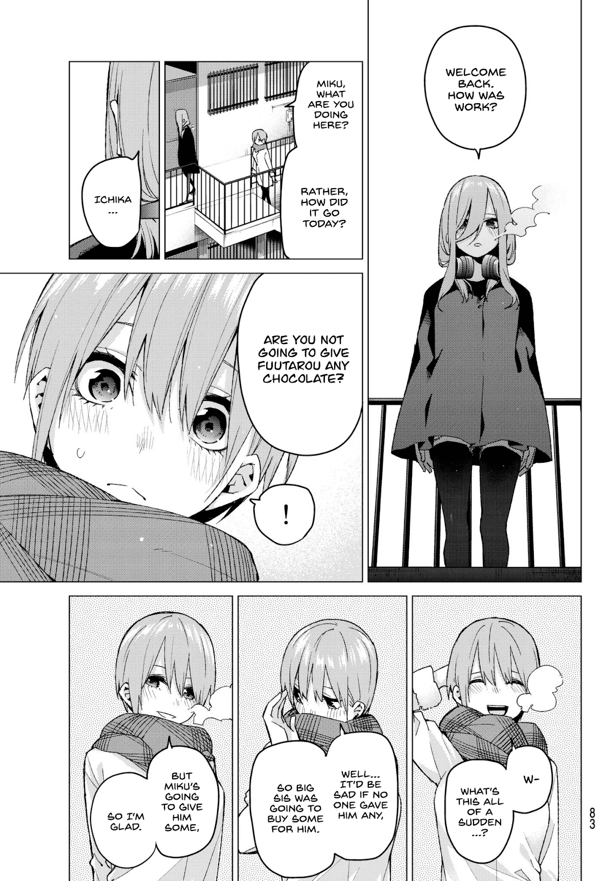 5toubun no Hanayome Chapter 55 - Page 17