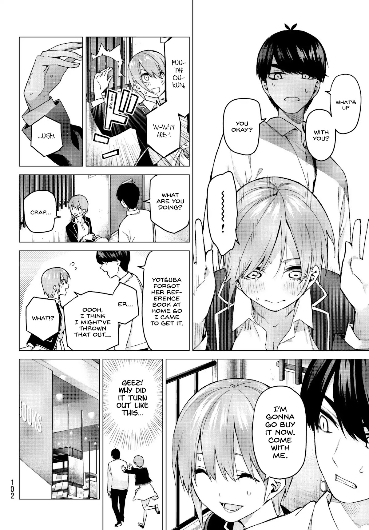 5toubun no Hanayome Chapter 58 - Page 4