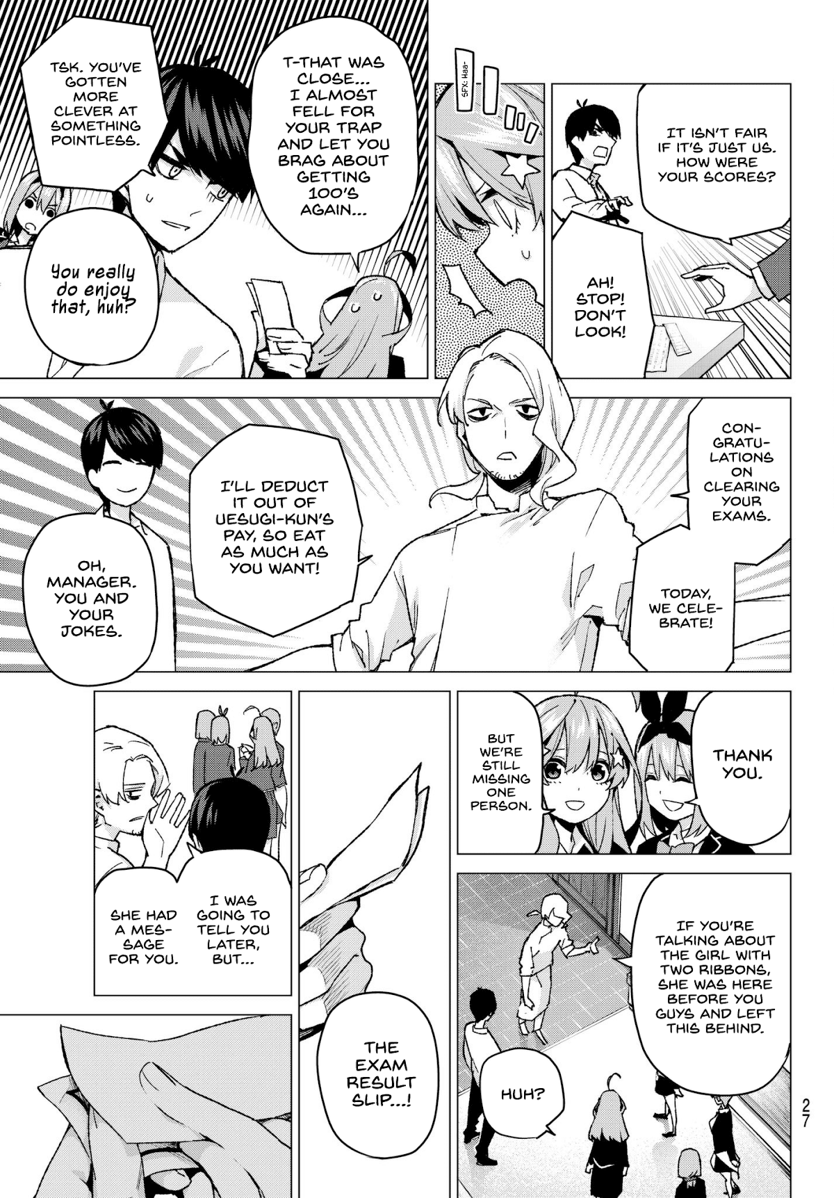 5toubun no Hanayome Chapter 59 - Page 7