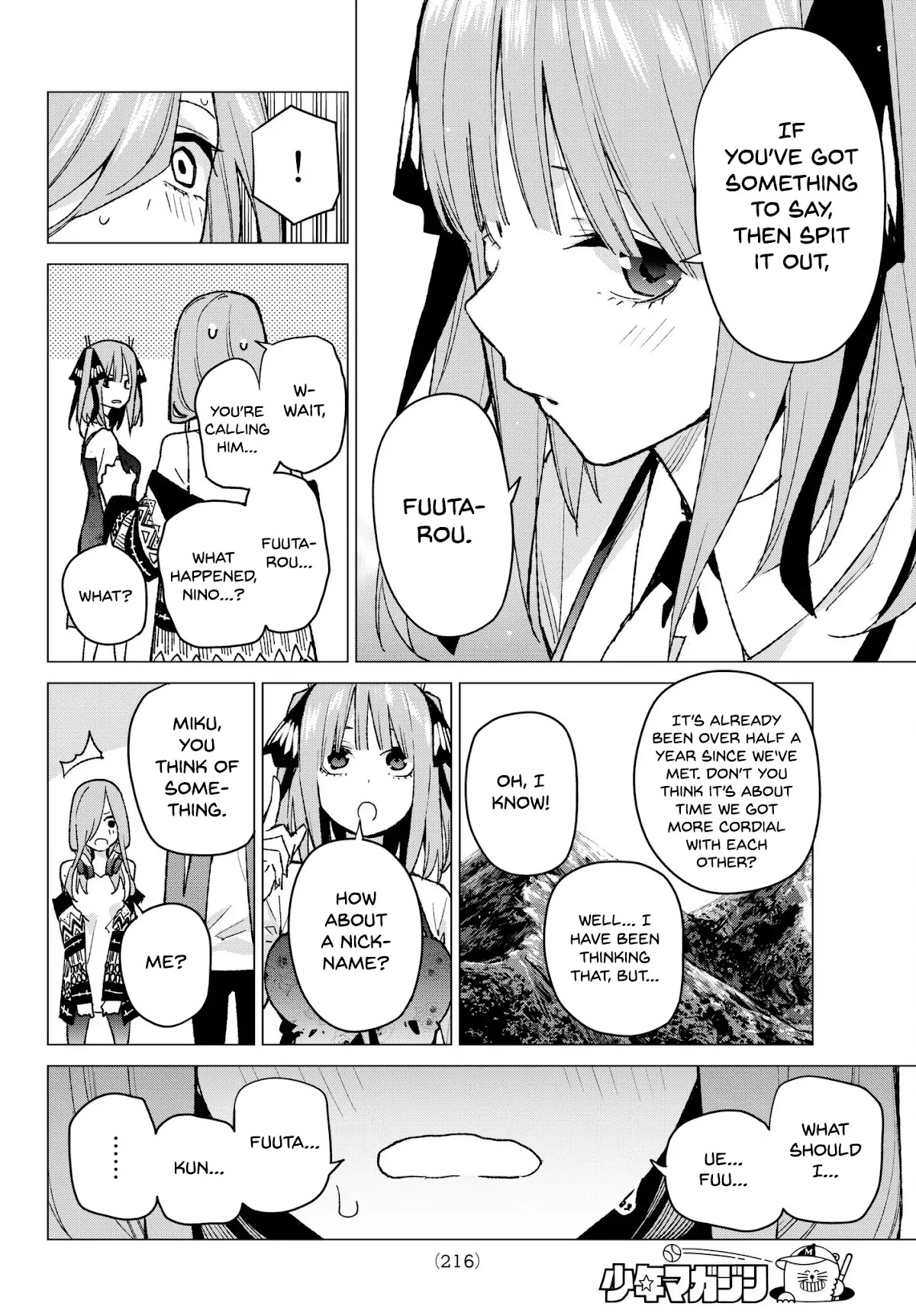 5toubun no Hanayome Chapter 62 - Page 4