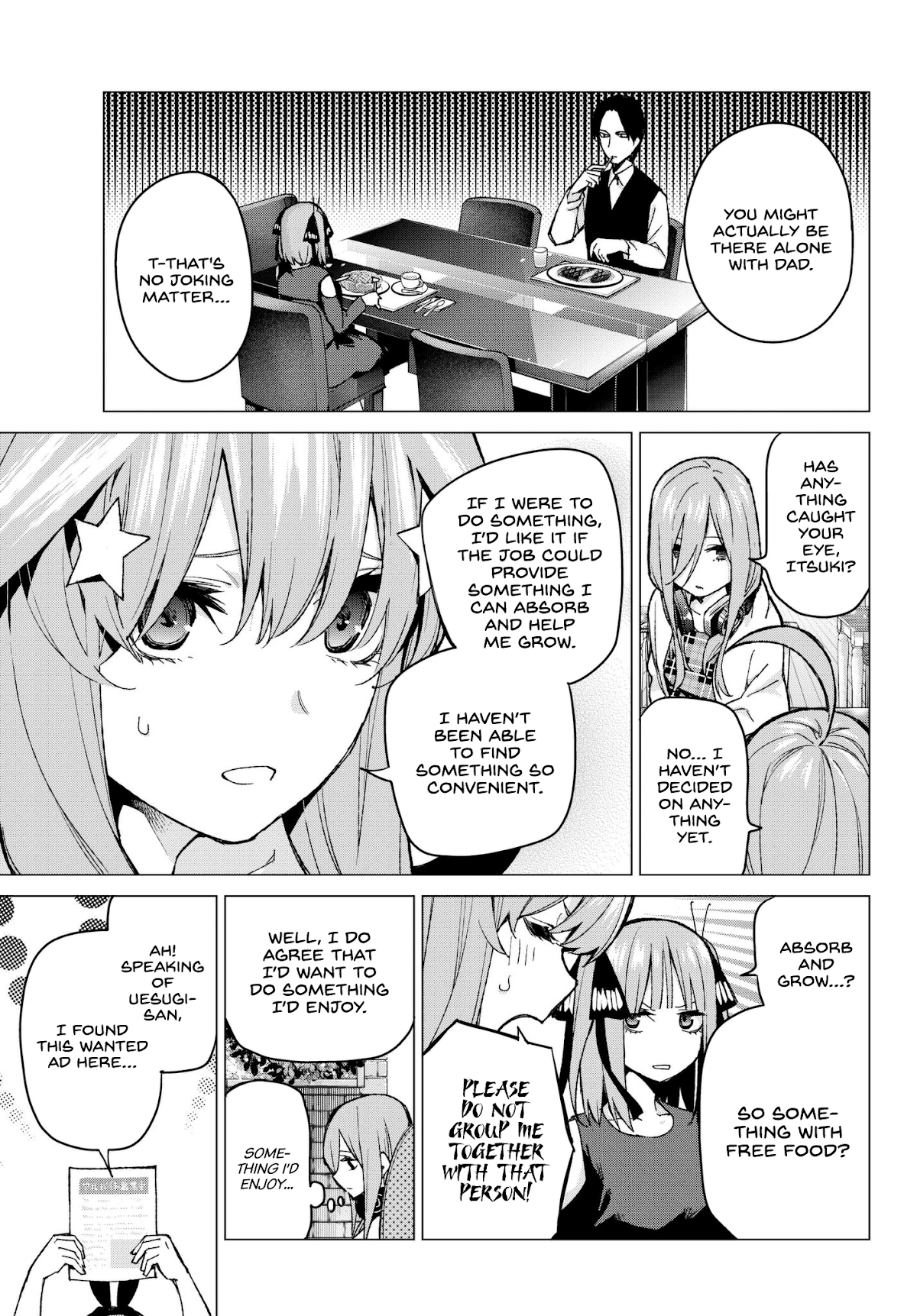 5toubun no Hanayome Chapter 69 - Page 7