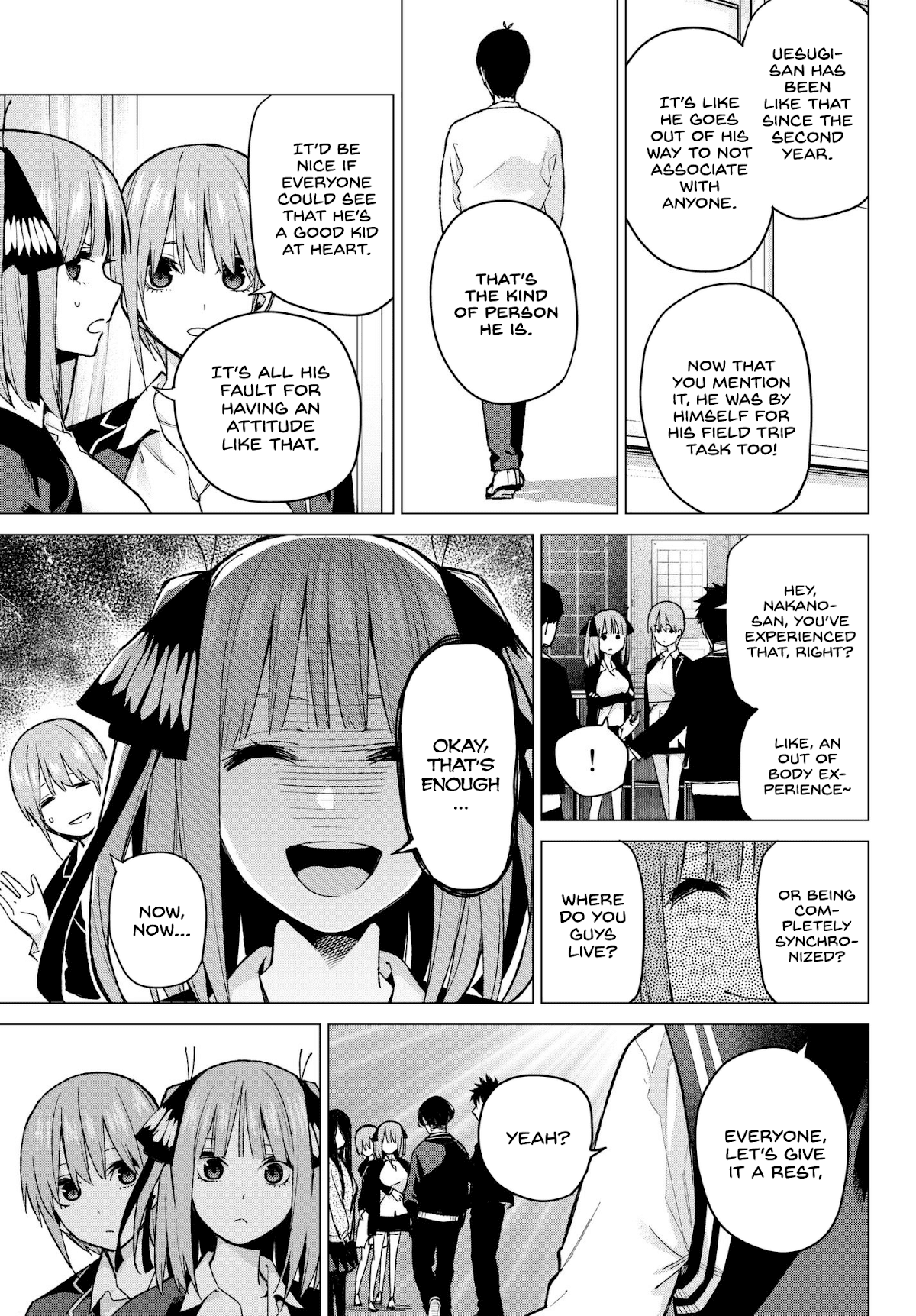 5toubun no Hanayome Chapter 70 - Page 5