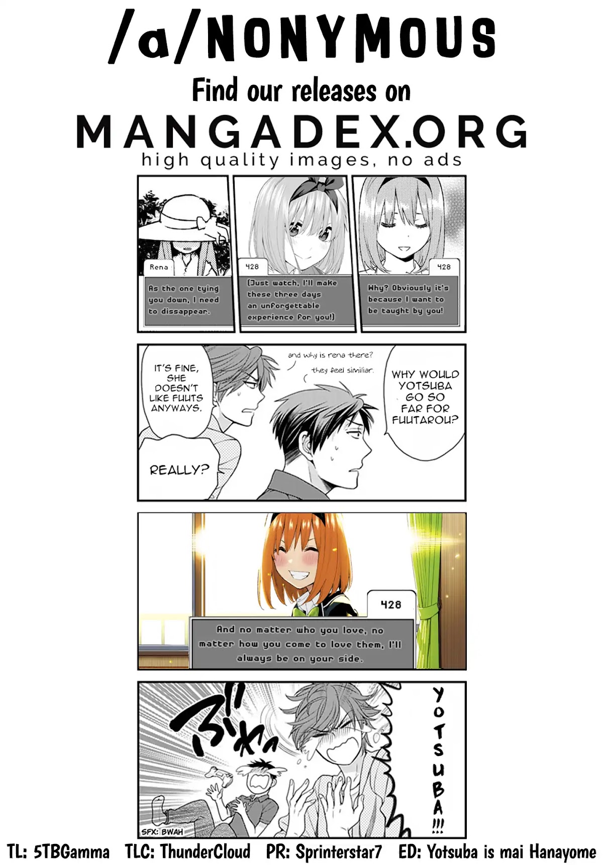 5toubun no Hanayome Chapter 72 - Page 19