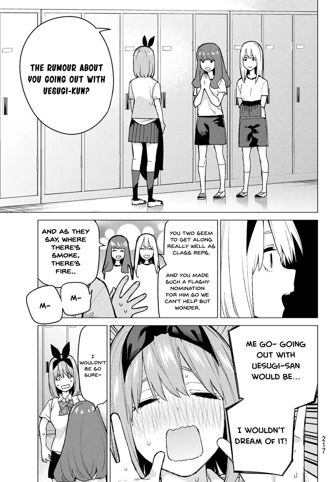 5toubun no Hanayome Chapter 72 - Page 3