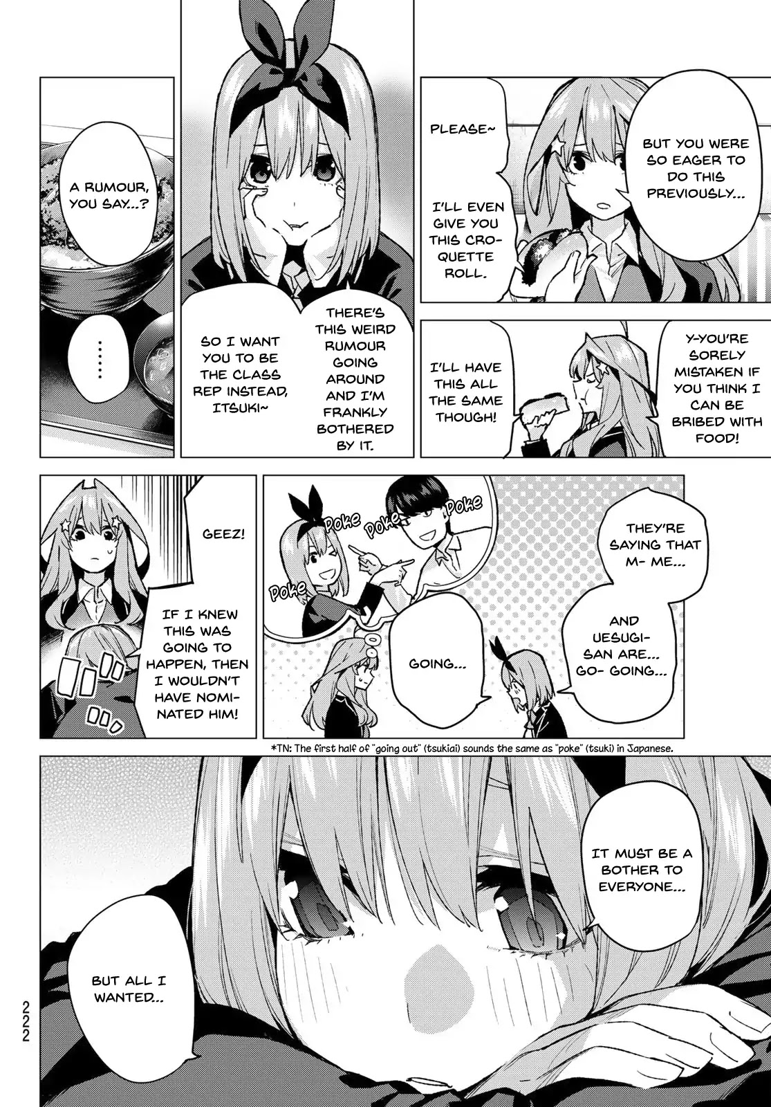 5toubun no Hanayome Chapter 72 - Page 8