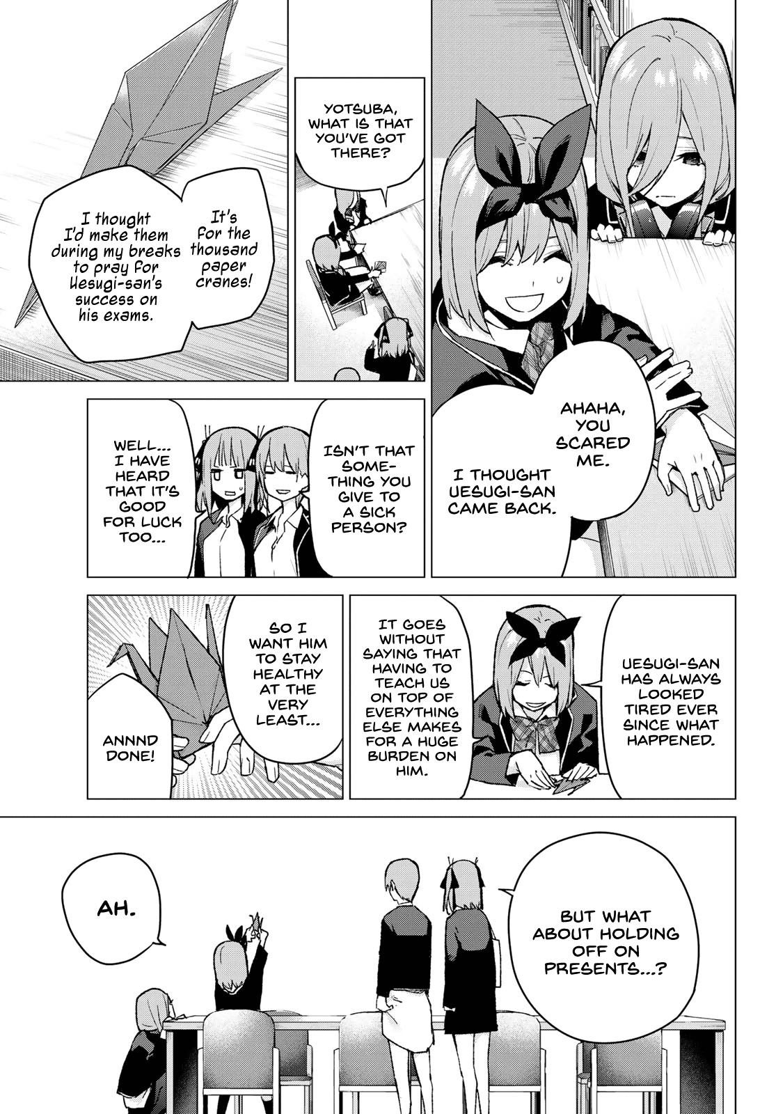 5toubun no Hanayome Chapter 75 - Page 12