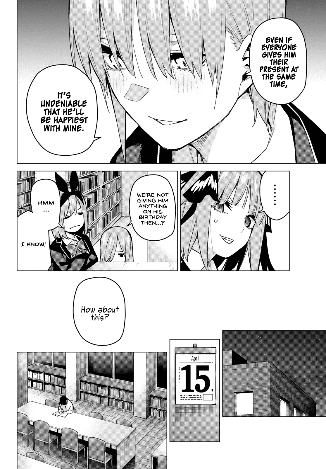 5toubun no Hanayome Chapter 75 - Page 15