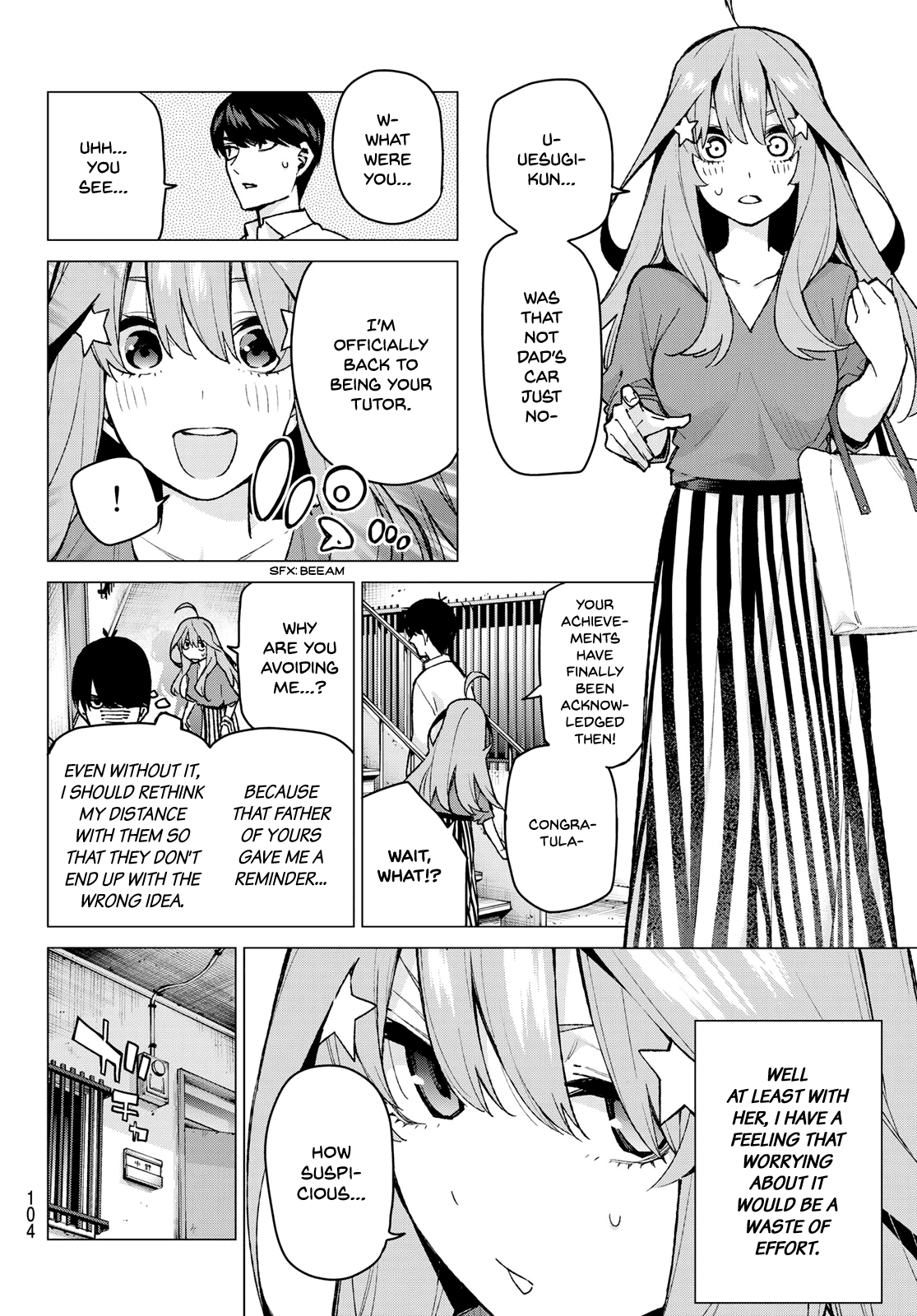 5toubun no Hanayome Chapter 77 - Page 8