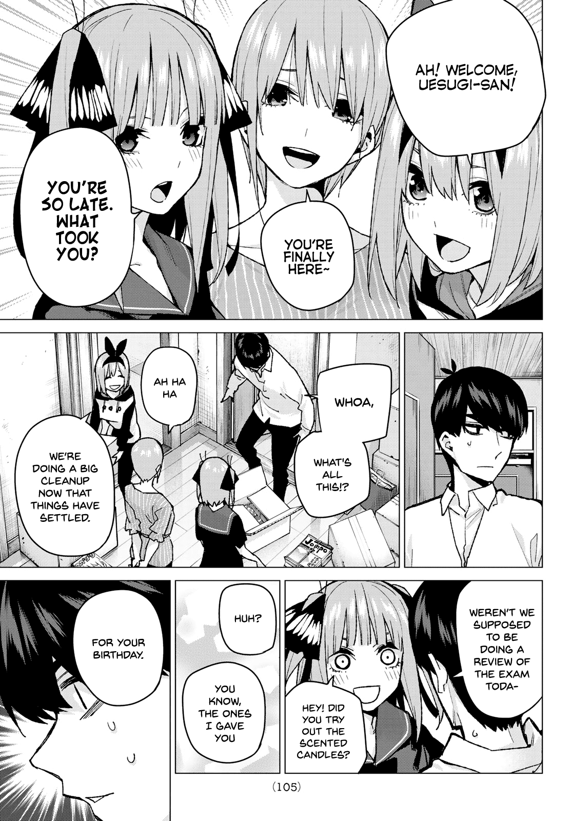 5toubun no Hanayome Chapter 77 - Page 9