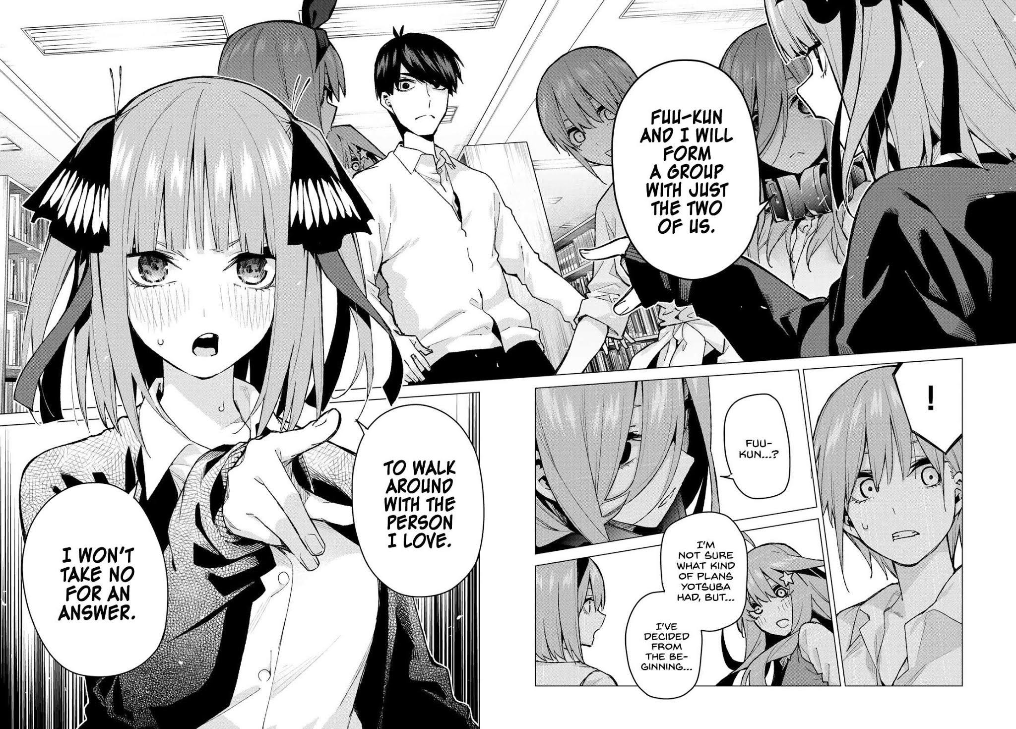 5toubun no Hanayome Chapter 78 - Page 14