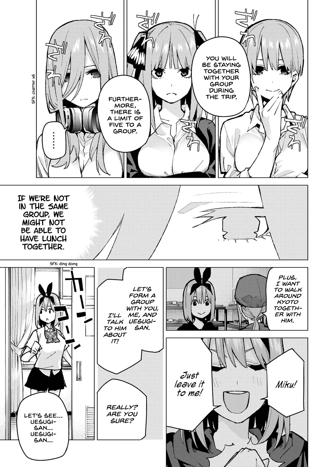 5toubun no Hanayome Chapter 78 - Page 5