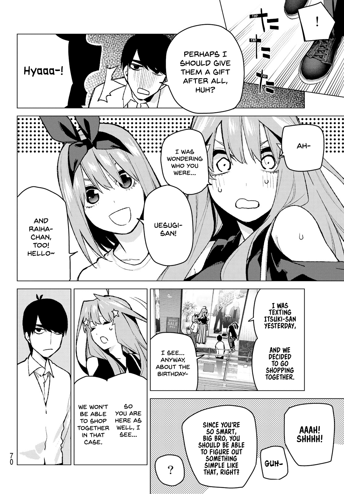5toubun no Hanayome Chapter 79 - Page 4