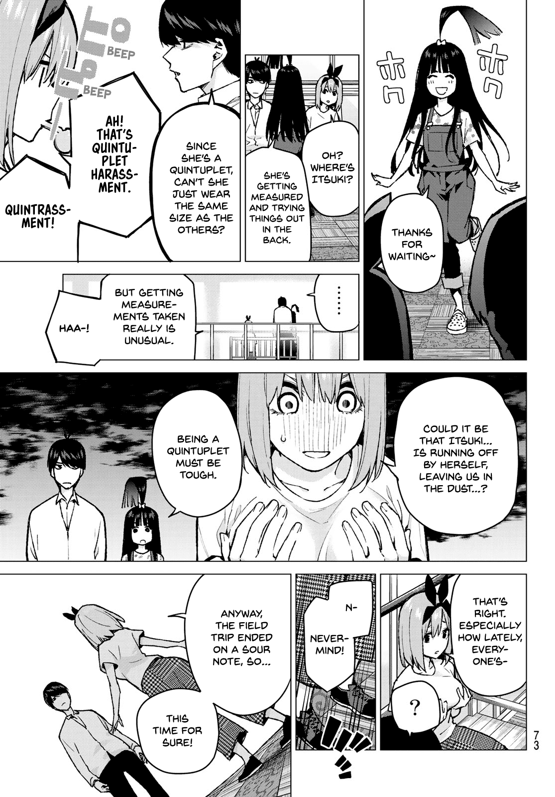 5toubun no Hanayome Chapter 79 - Page 7
