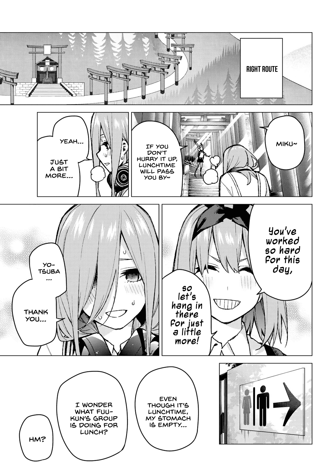 5toubun no Hanayome Chapter 80 - Page 12