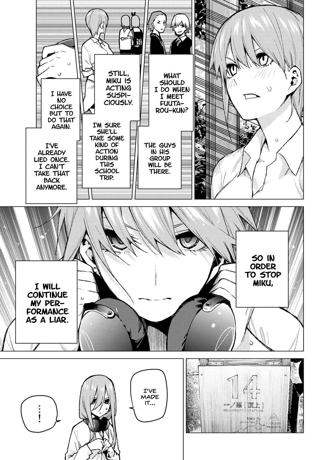 5toubun no Hanayome Chapter 80 - Page 14