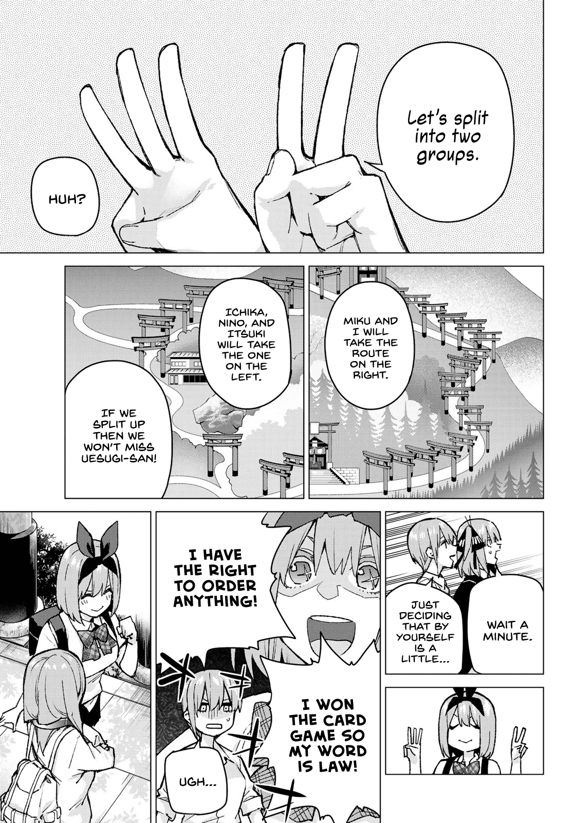 5toubun no Hanayome Chapter 80 - Page 10