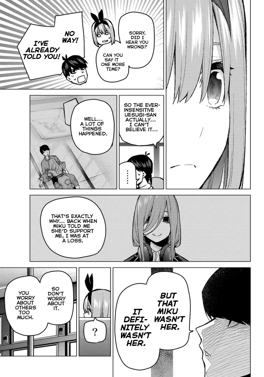 5toubun no Hanayome Chapter 81 - Page 9
