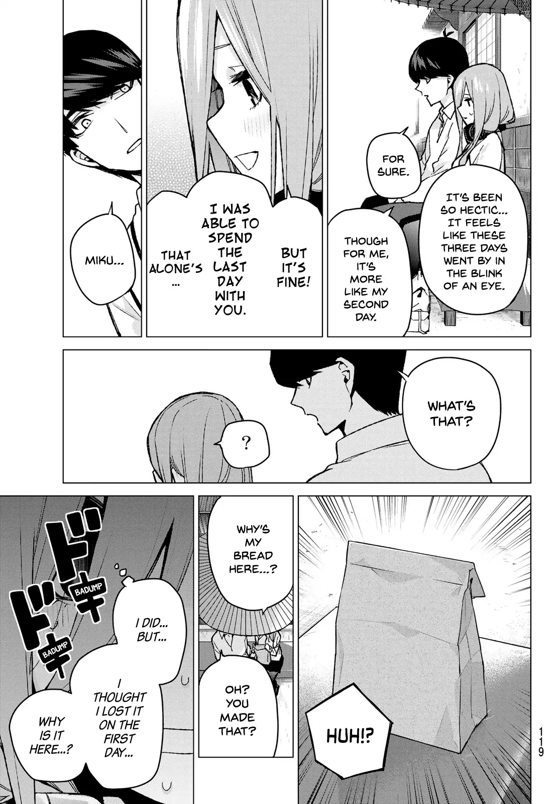 5toubun no Hanayome Chapter 84 - Page 13