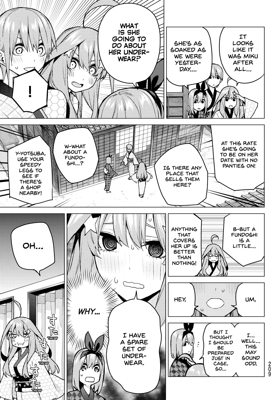 5toubun no Hanayome Chapter 85 - Page 9