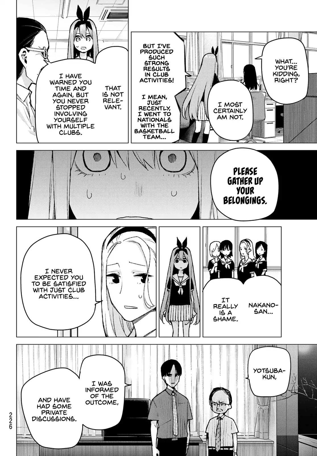 5toubun no Hanayome Chapter 89 - Page 12