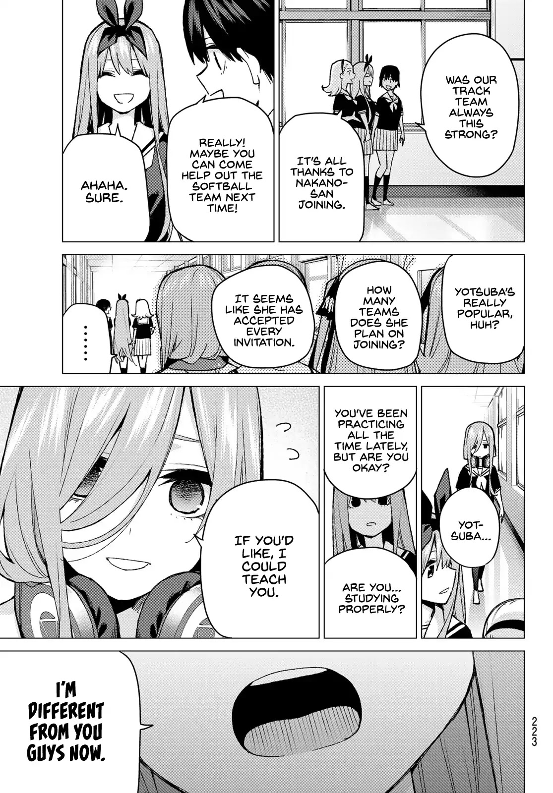 5toubun no Hanayome Chapter 89 - Page 9