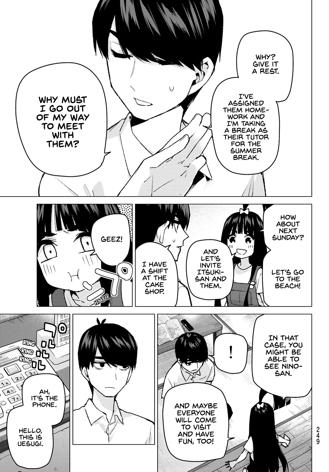 5toubun no Hanayome Chapter 91 - Page 5