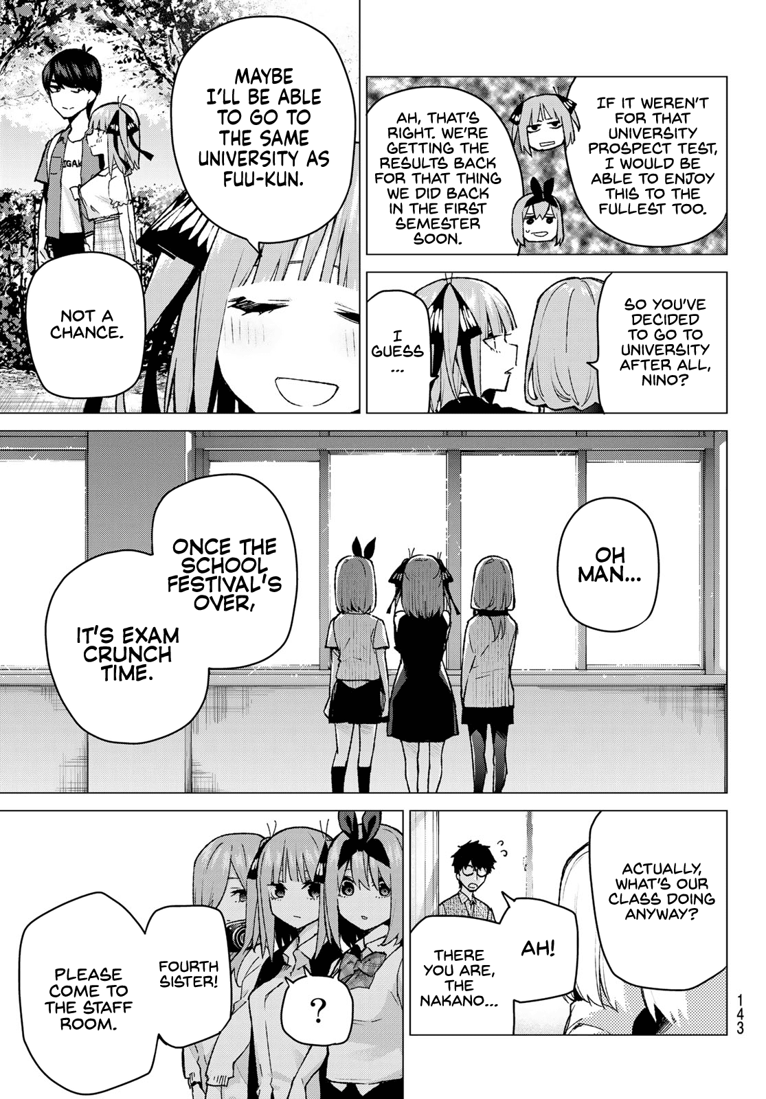 5toubun no Hanayome Chapter 96 - Page 3