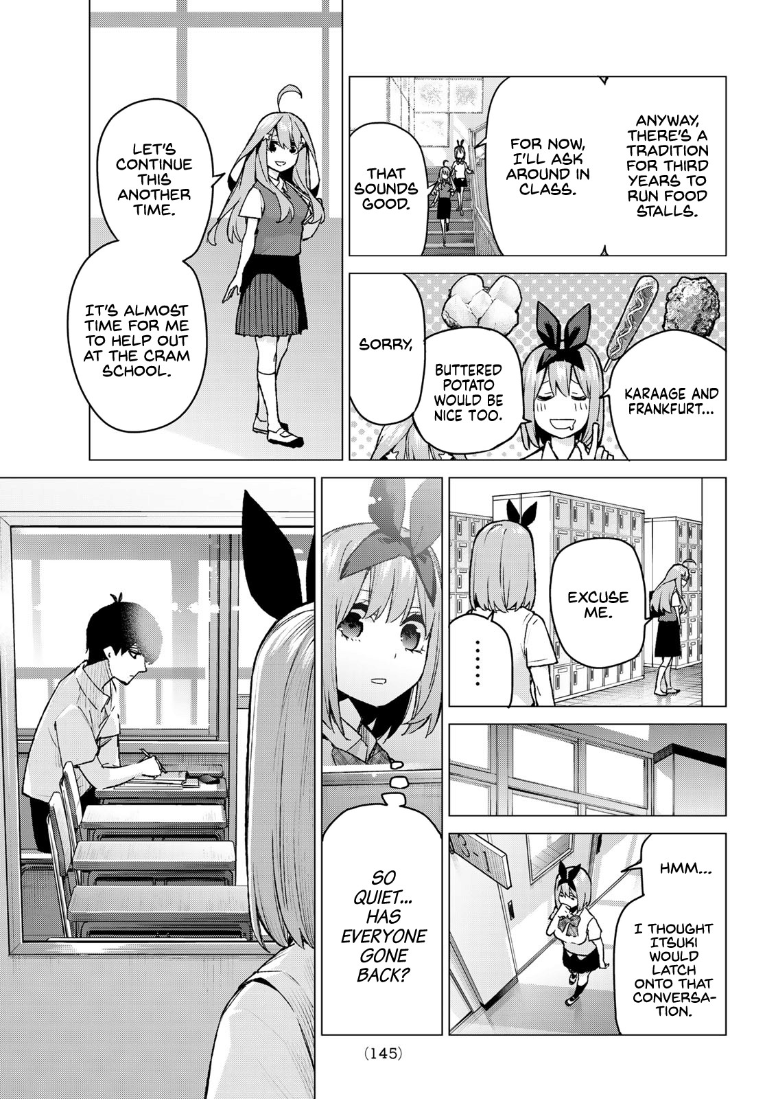 5toubun no Hanayome Chapter 96 - Page 5