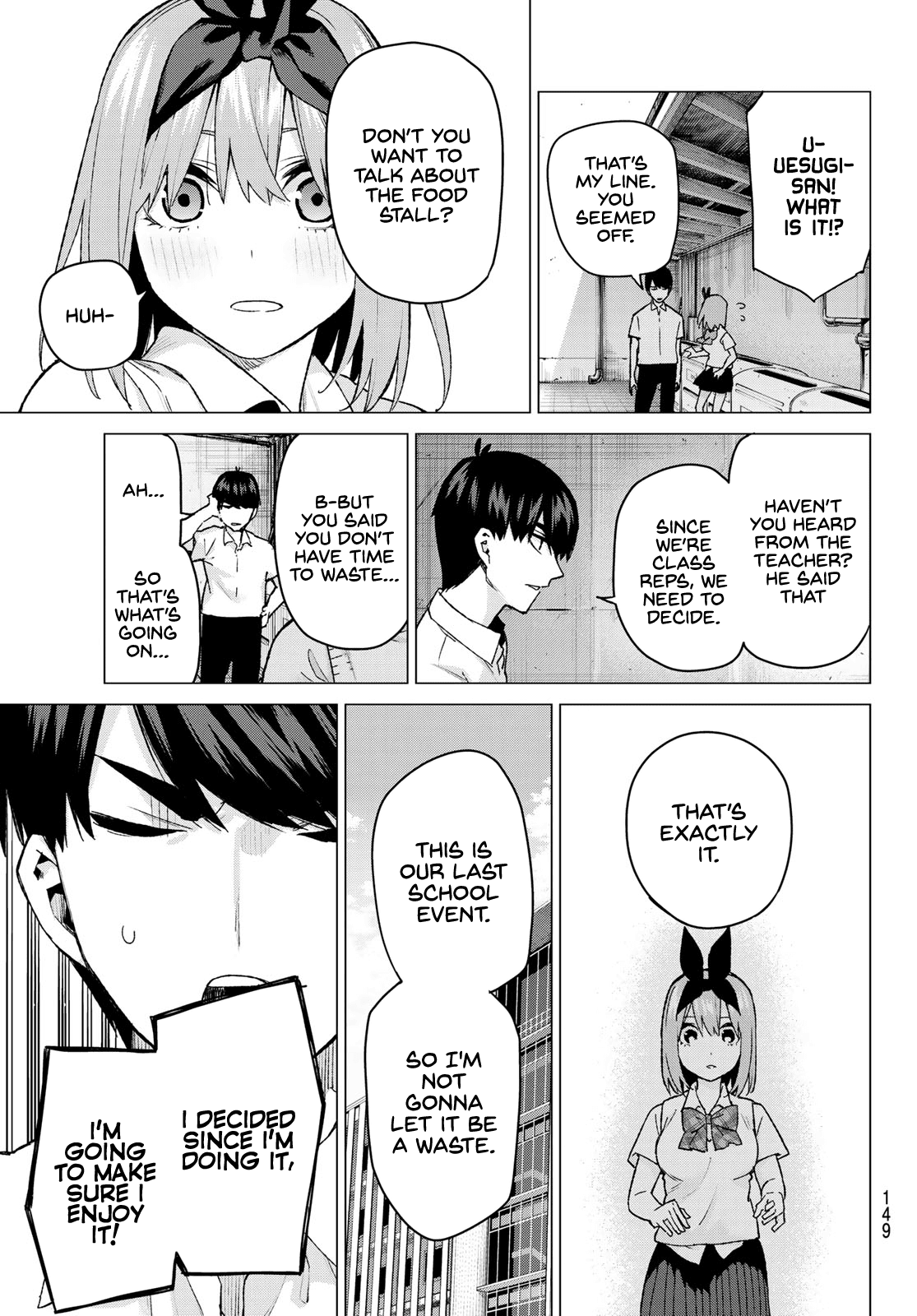 5toubun no Hanayome Chapter 96 - Page 9