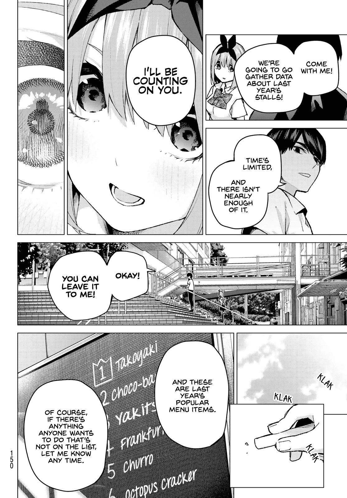 5toubun no Hanayome Chapter 96 - Page 10