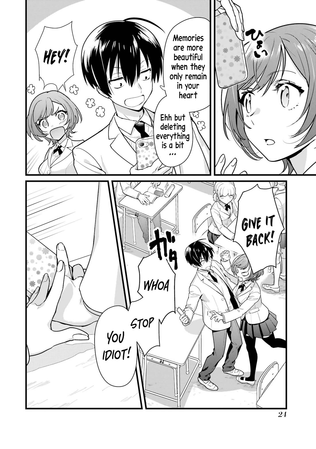6-nin no Shinanai Shoujo to Kanarazu Shinu Unmei no Hito Chapter 1 - Page 25