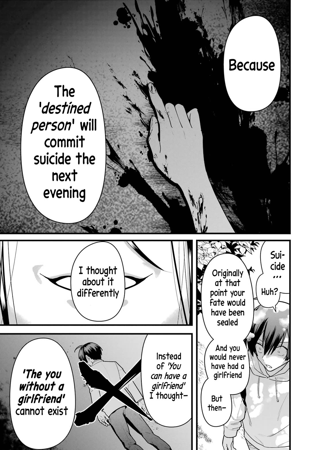 6-nin no Shinanai Shoujo to Kanarazu Shinu Unmei no Hito Chapter 1 - Page 37