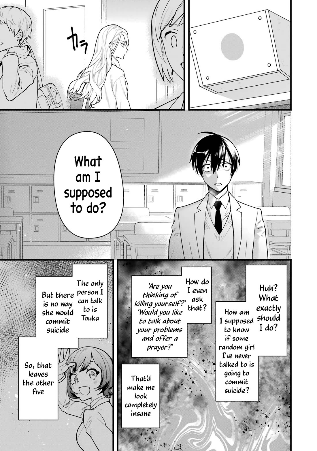 6-nin no Shinanai Shoujo to Kanarazu Shinu Unmei no Hito Chapter 1 - Page 47