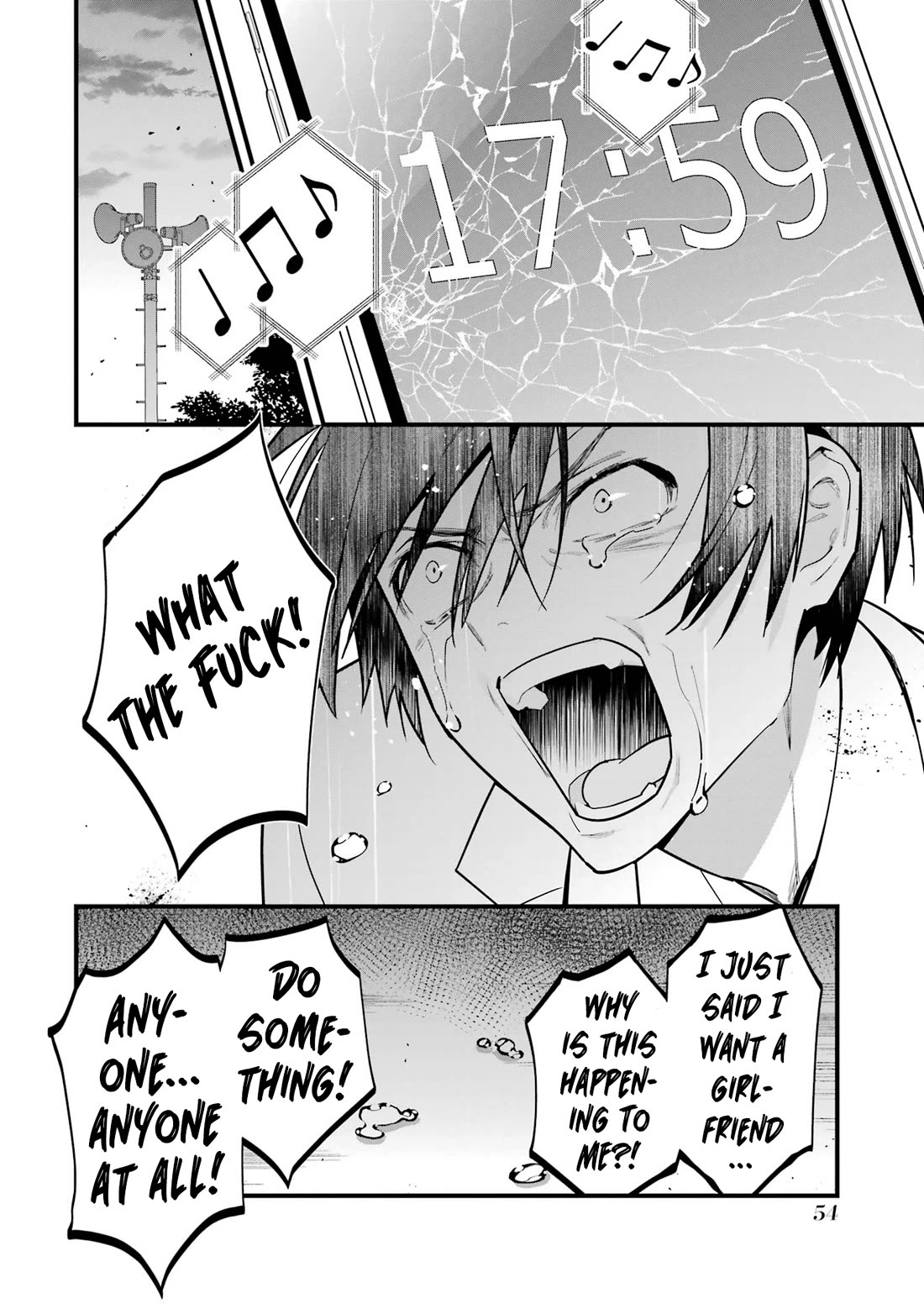 6-nin no Shinanai Shoujo to Kanarazu Shinu Unmei no Hito Chapter 1 - Page 54