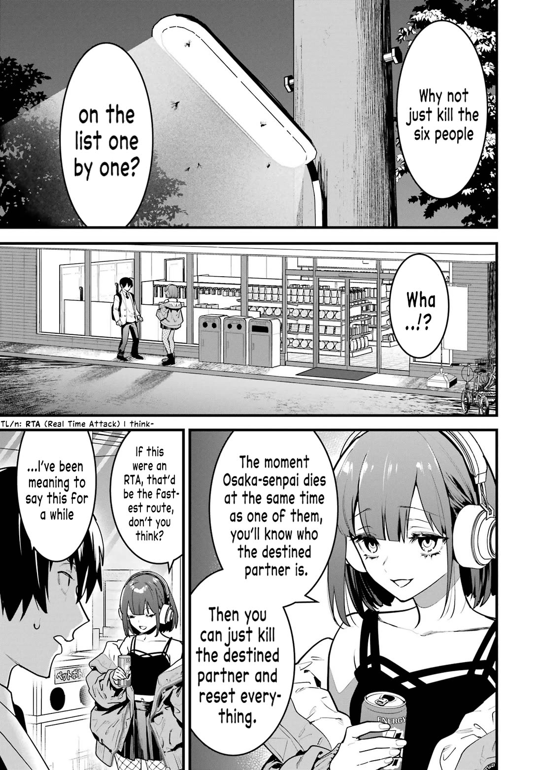 6-nin no Shinanai Shoujo to Kanarazu Shinu Unmei no Hito Chapter 11 - Page 35