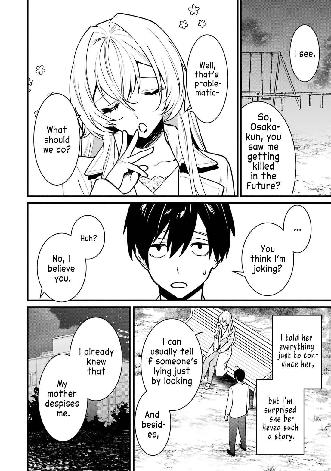 6-nin no Shinanai Shoujo to Kanarazu Shinu Unmei no Hito Chapter 13 - Page 26