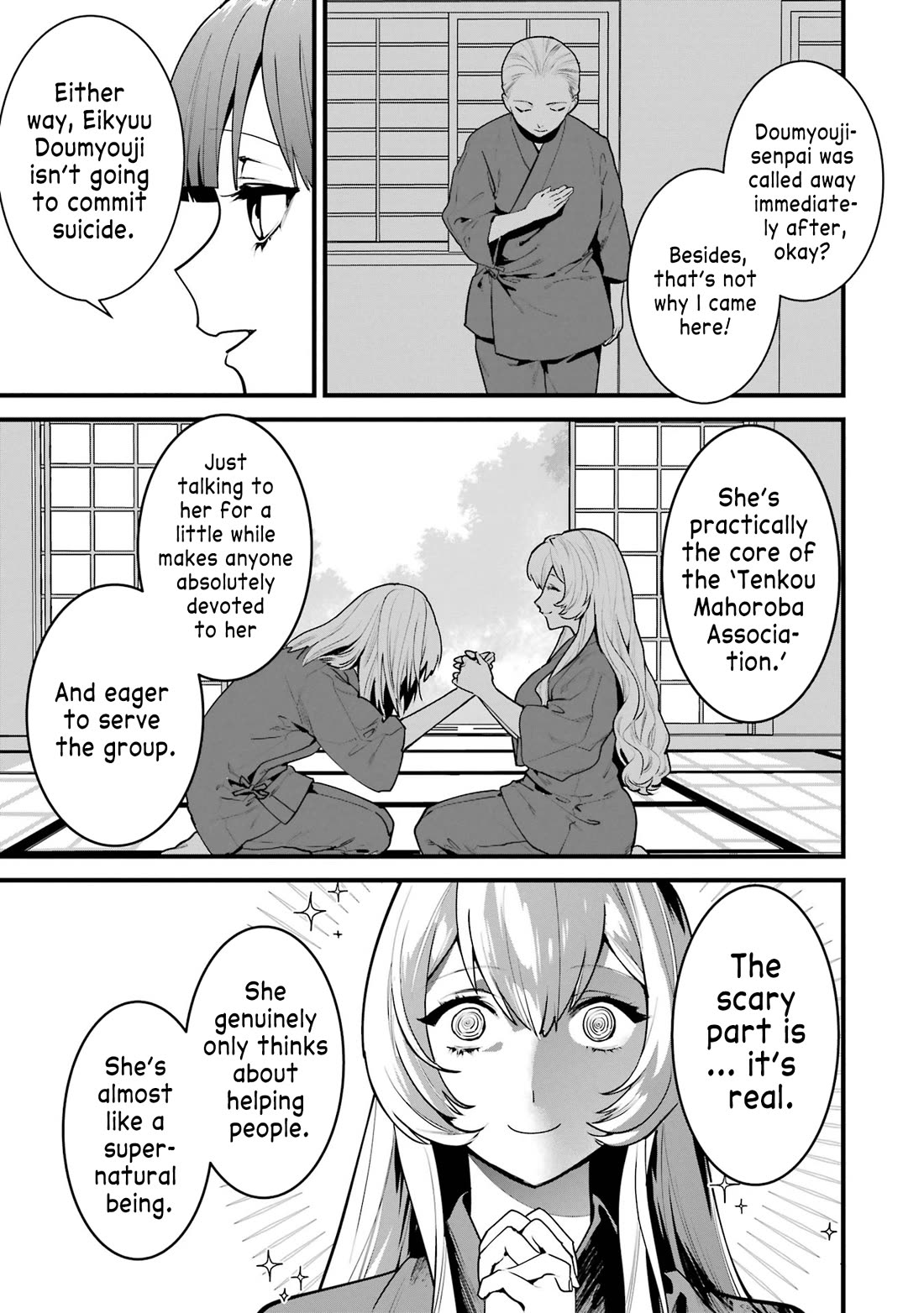 6-nin no Shinanai Shoujo to Kanarazu Shinu Unmei no Hito Chapter 13 - Page 7
