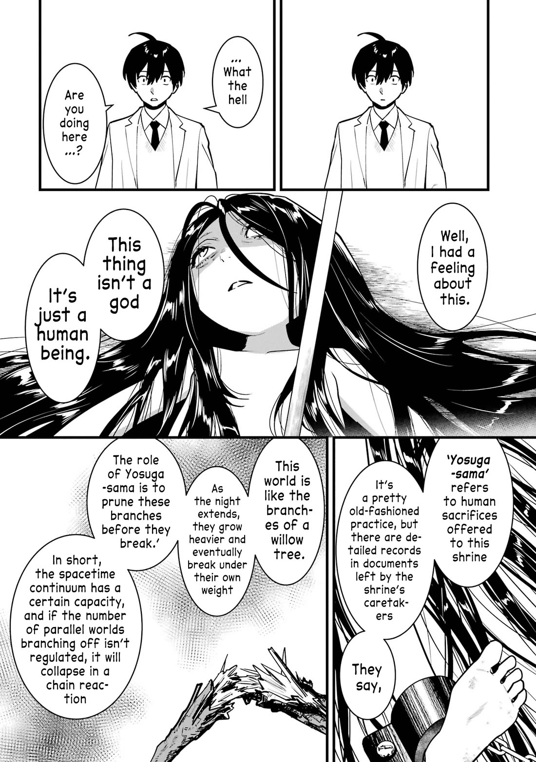 6-nin no Shinanai Shoujo to Kanarazu Shinu Unmei no Hito Chapter 15 - Page 11